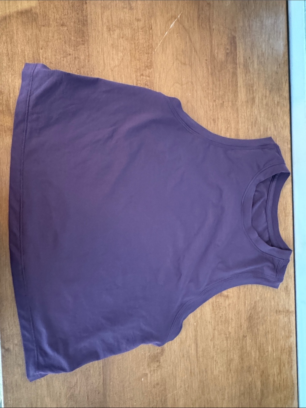 lululemon athletica Purple Scoop Neck Tank